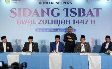 Pemerintah Tetapkan Iduladha 2026 Jatuh pada 27 Mei, Hilal Terlihat di Lamongan