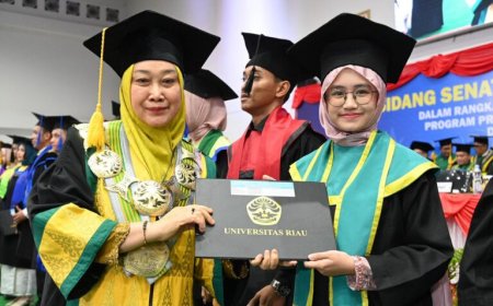 Unri Wisuda 1.891 Lulusan, FKIP Jadi Penyumbang Wisudawan Terbanyak