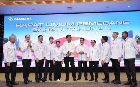 XLSMART Raup Pendapatan Rp42,49 Triliun Pascamerger, Integrasi Jaringan Capai 70 Persen