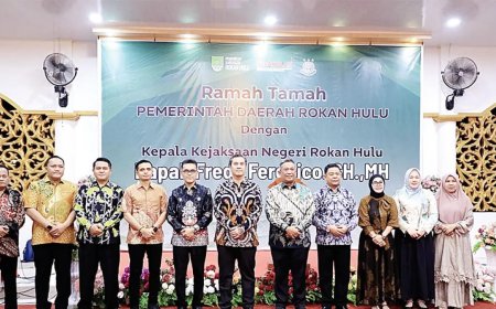 Bupati Rohul Ajak Kajari Baru Perkuat Sinergi Bangun Pemerintahan Bersih dan Berkeadilan