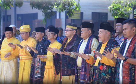 Pj Sekda Hadiri Tradisi Mandai Ulu Taon ke-500 di Rohul