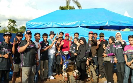 Wabup Rohul Hadiri Kejuaraan Motocross dan Grasstrack BMN