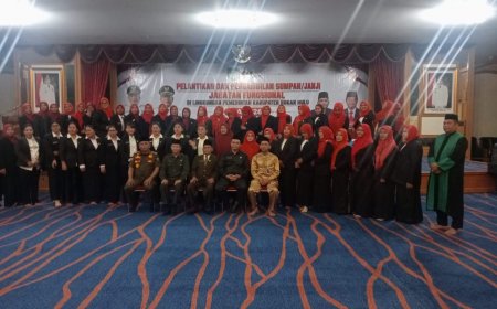 204 Pejabat Fungsional Dilantik, Pj Sekda Rohul: Fokus Perkuat Pelayanan Publik