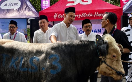 XLSMART Salurkan Qurban ke 27 Daerah, Libatkan Karyawan dan Teknologi Digital