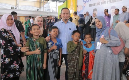 HUT ke-242 Pekanbaru, Pemko Gelar Khitanan Massal Gratis untuk 1.100 Anak
