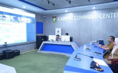Kampar Terima Sapi Kurban Presiden Berbobot 923 Kilogram, Wabup Ikut Acara Serah Terima secara Virtual