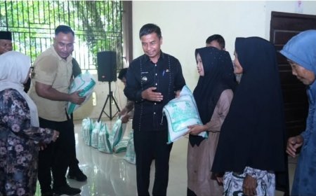 3.034 KPM di Kampar Terima Bantuan Beras, Pemkab Prioritaskan Lansia, Disabilitas dan Janda Miskin