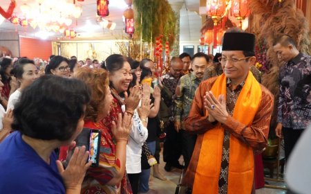 Menag Apresiasi Umat Buddha, Sebut Kerukunan Beragama di Indonesia Capai Rekor Tertinggi