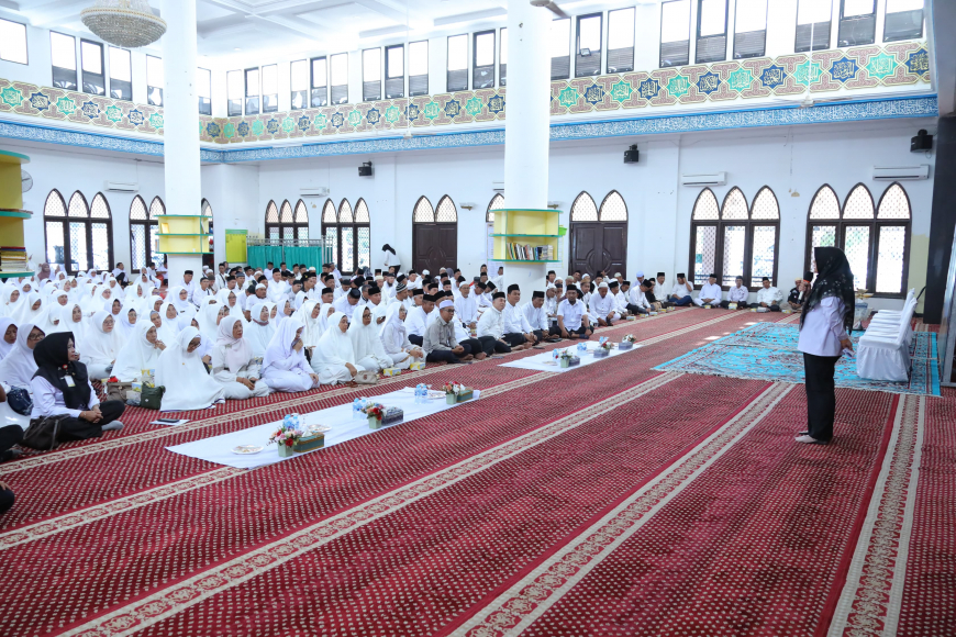 Mayoritas Lansia, CJH Siak Diminta Jaga Kebugaran Jelang Keberangkatan Haji 2026