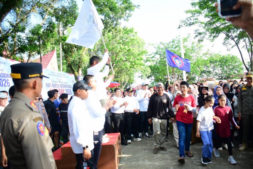May Day 2026 di Kampar Diwarnai Jalan Santai, Bupati Tekankan Sinergi untuk Kesejahteraan Pekerja