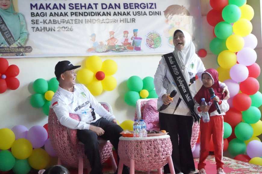 Hardiknas 2026 di Inhil: Edukasi Gizi Anak PAUD Ditekankan Lewat Program 7 Kebiasaan Sehat
