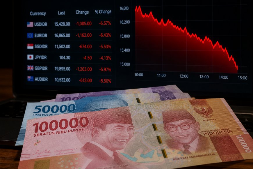 Rupiah Tembus Rp17.400 per Dolar AS, Ini Penyebab dan Dampaknya