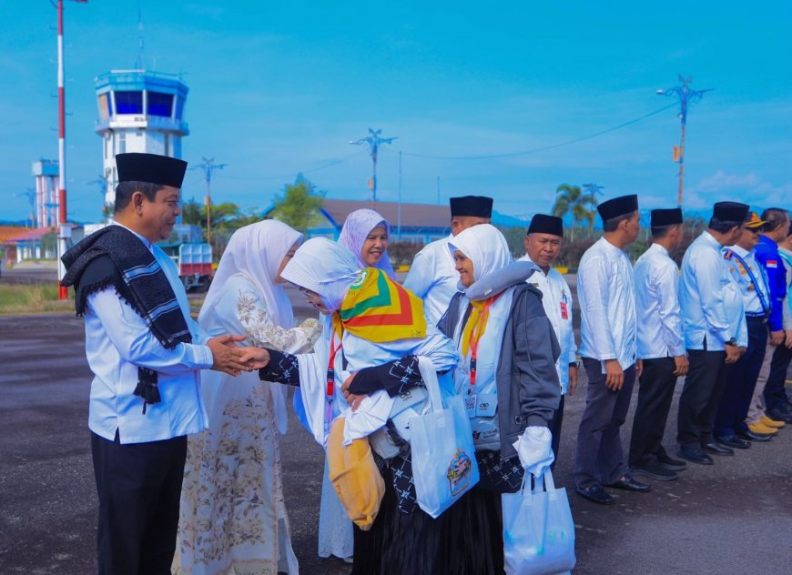 182 JCH Rohul Berangkat via Bandara Tuanku Tambusai, Waktu Tempuh ke Batam Lebih Singkat