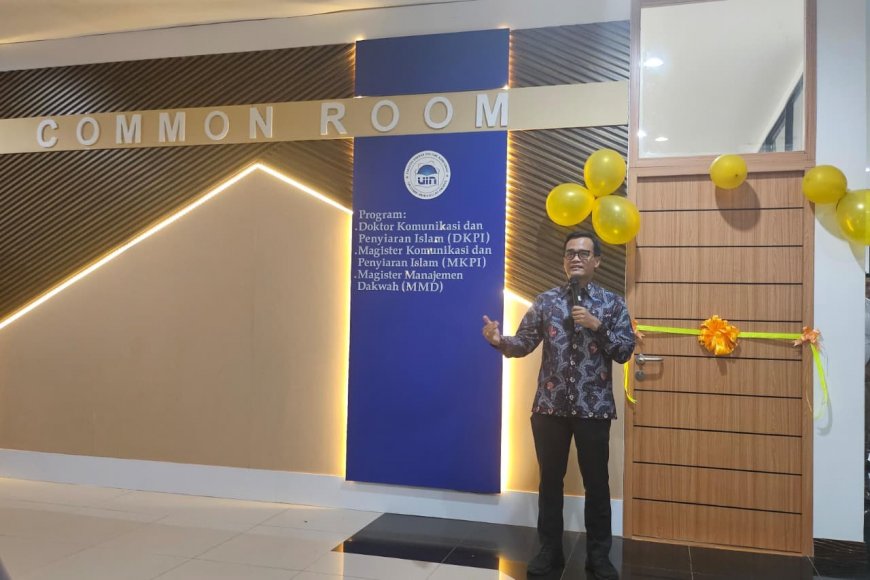 FDIKOM UIN Jakarta Resmikan Common Room Pascasarjana