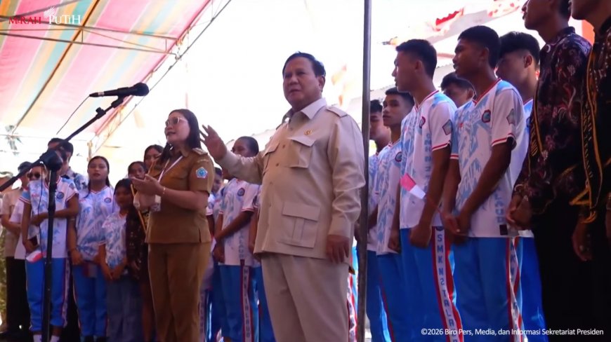 Prabowo Bawa Bantuan Internet Starlink dan HP untuk 203 KK di Pulau Miangas