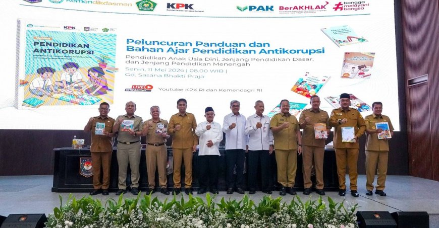 Pelajaran Antikorupsi Masuk Semua Jenjang Sekolah