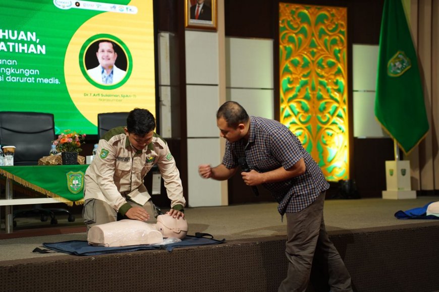 UIR Gandeng PERDATIN Gelar Pelatihan Darurat Medis, Dukung Kampus Tanggap Henti Jantung