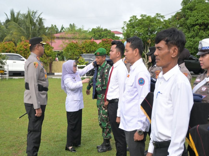 Wakil Bupati Kampar Pimpin Apel Satgas Anti Narkoba, Perkuat Sinergi Hingga Desa dan Sekolah