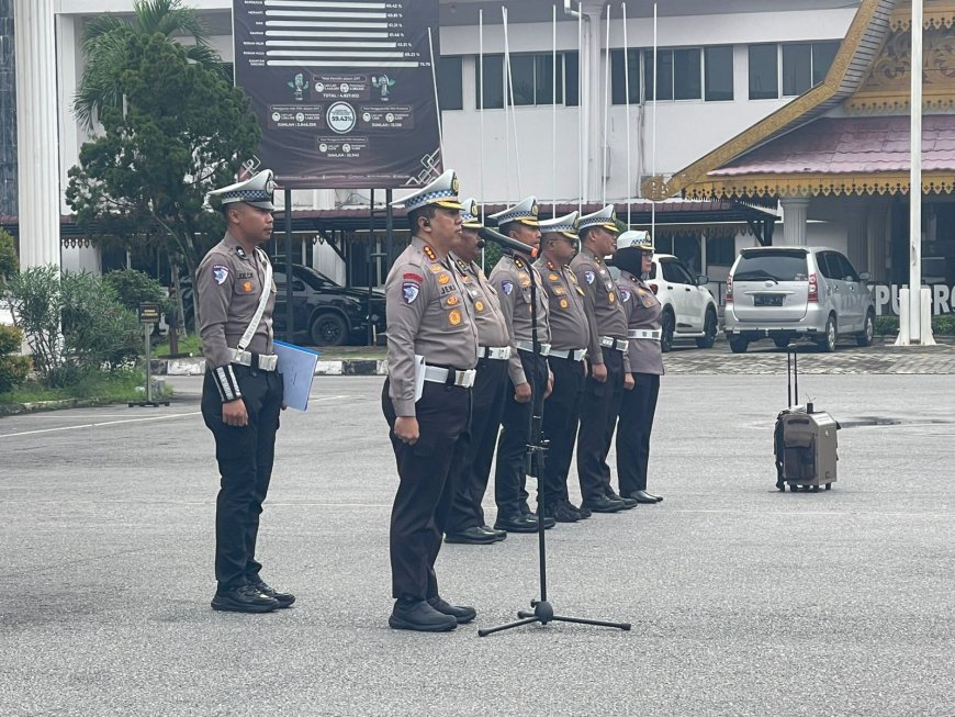 Ditlantas Polda Riau Perketat Pengamanan Jalur Libur Panjang dan Akses Tol