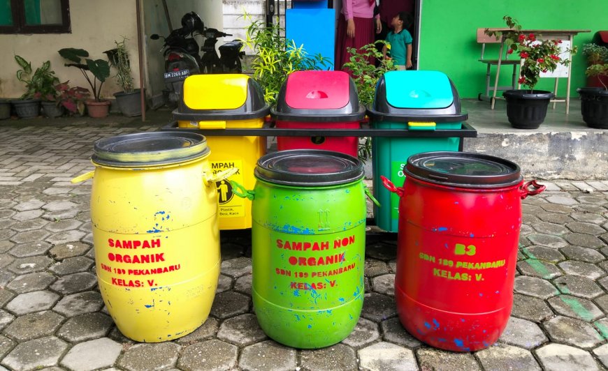 Polemik Tong Sampah SDN 189 Pekanbaru, Orangtua Tegaskan Bukan Pungutan Sekolah