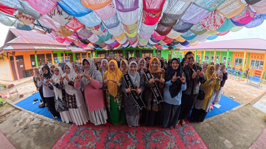 Bunda PAUD Inhil Dorong Guru PAUD Lestarikan Budaya Melayu Lewat Tari Tradisional