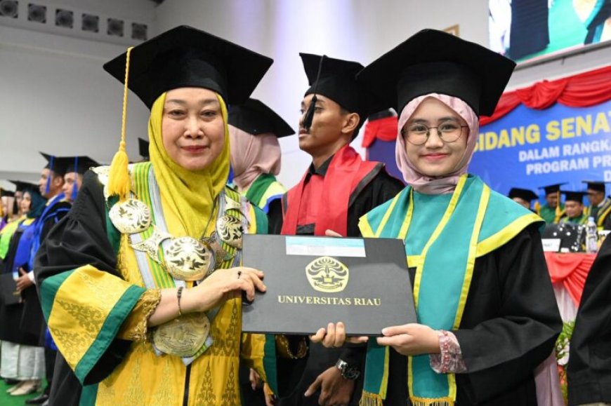 Unri Wisuda 1.891 Lulusan, FKIP Jadi Penyumbang Wisudawan Terbanyak