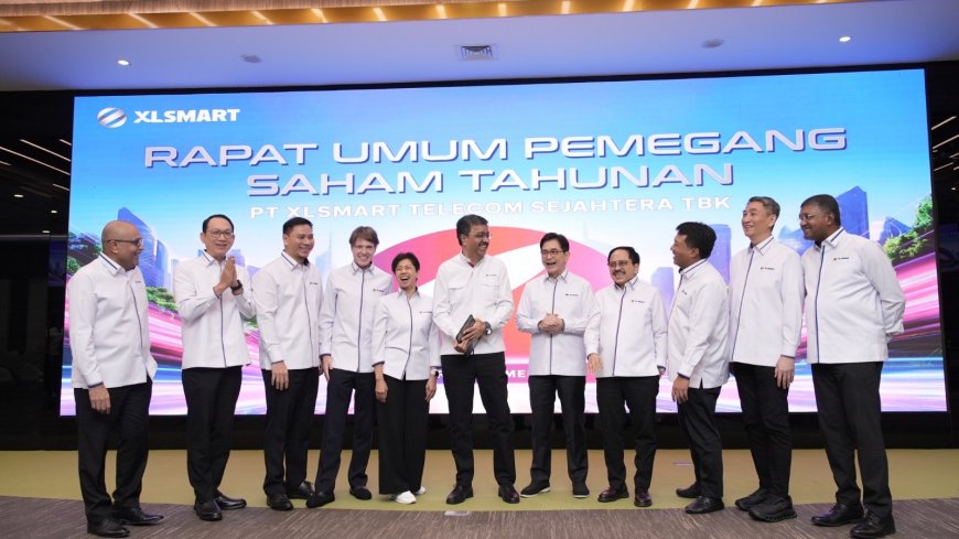 XLSMART Raup Pendapatan Rp42,49 Triliun Pascamerger, Integrasi Jaringan Capai 70 Persen