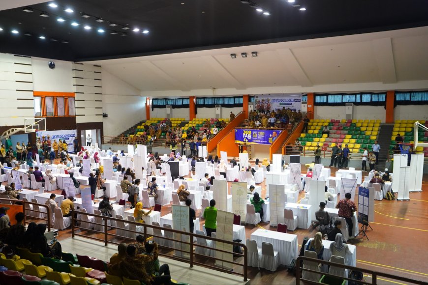 Job Fair Riau 2026 Diserbu Pencari Kerja, Puluhan Perusahaan Buka Peluang untuk Lulusan SMK
