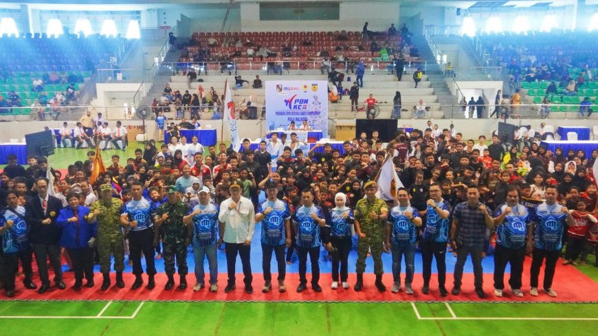 Ratusan Karateka dari Tiga Provinsi Bertarung di Pekanbaru Open National Karate Championship 2026