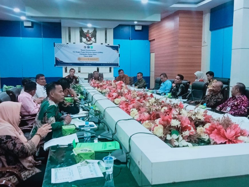 Pemkab Rohul Bentuk Tim Reforma Agraria, Fokus Tuntaskan Legalitas dan Penataan Tanah Warga
