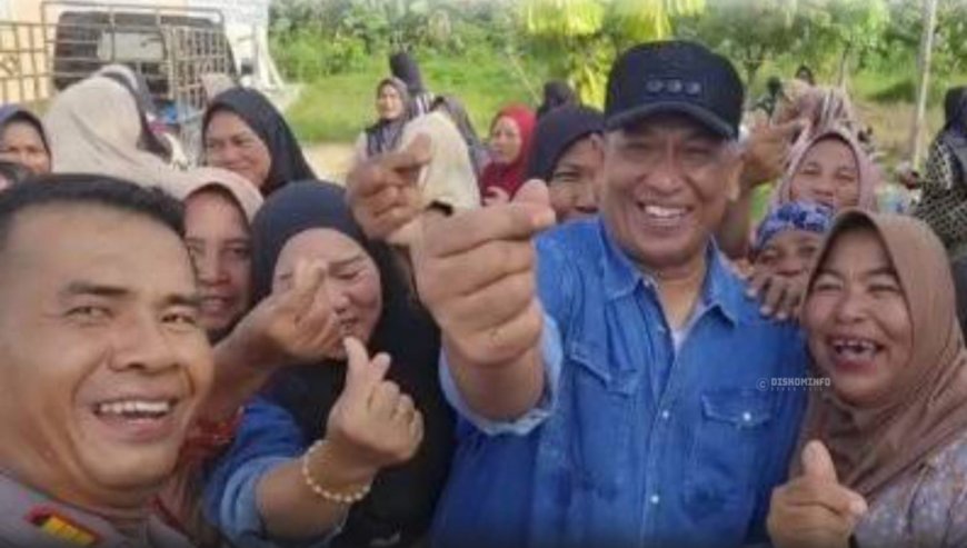 Warga Sontang Resah Narkoba, Bupati Rohul dan Kapolres Turun Langsung Berdialog