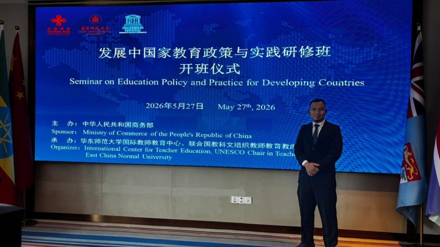 Guru MAN 1 Deli Serdang Wakili Indonesia di Seminar Pendidikan Internasional di China