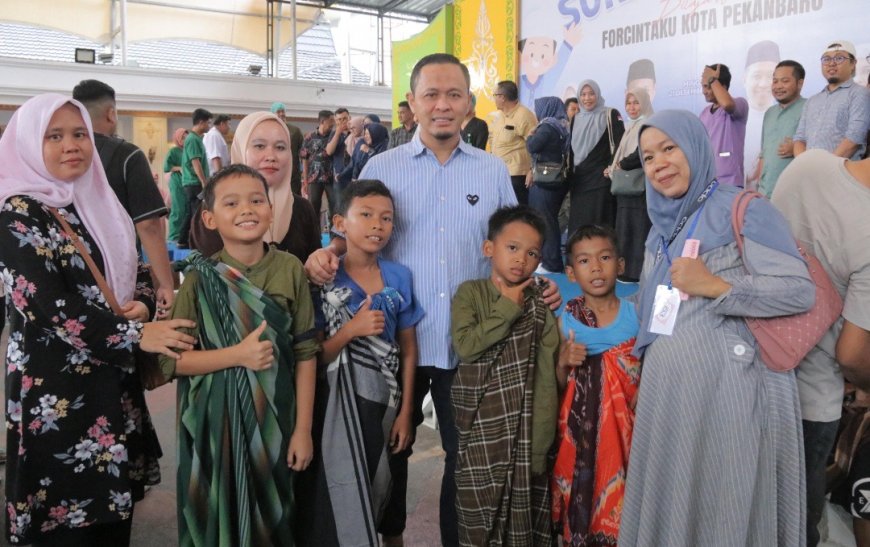 HUT ke-242 Pekanbaru, Pemko Gelar Khitanan Massal Gratis untuk 1.100 Anak
