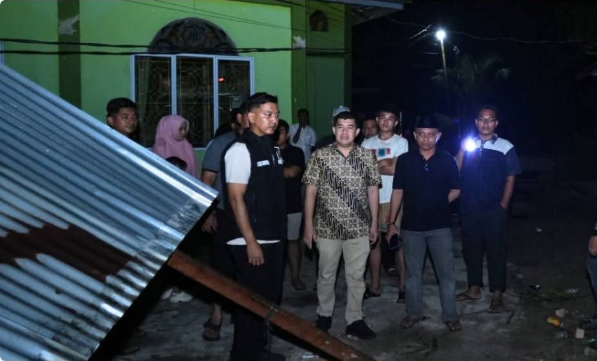 Pemkab Kampar Percepat Pendataan dan Bantuan Korban Puting Beliung, Pj Sekda Turun Langsung ke Lokasi