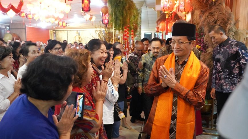 Menag Apresiasi Umat Buddha, Sebut Kerukunan Beragama di Indonesia Capai Rekor Tertinggi