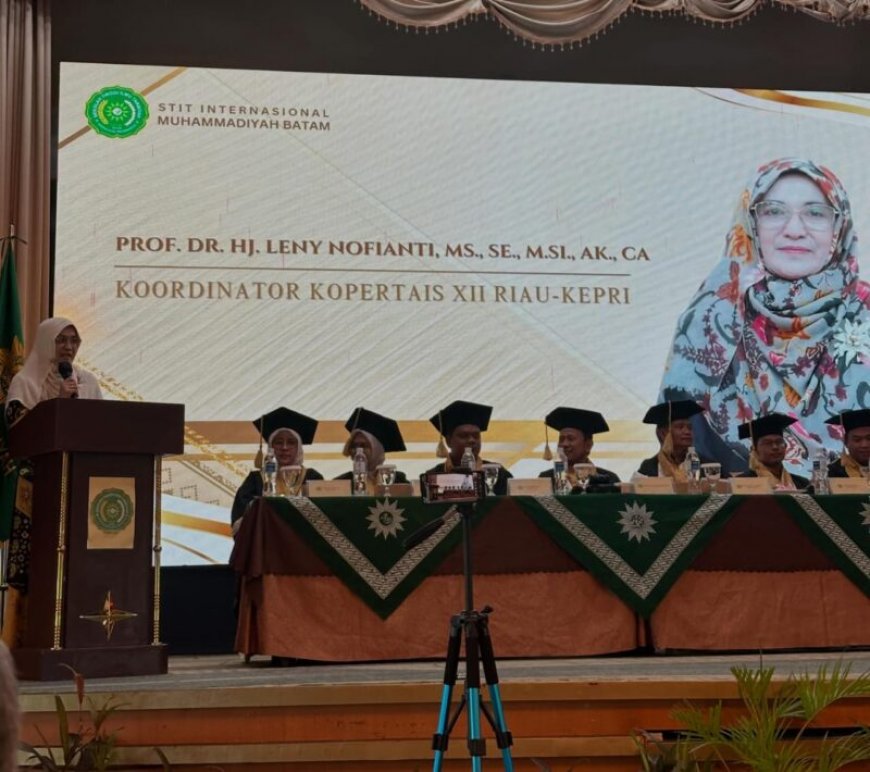 Koperasi Dorong STIT Muhammadiyah Batam Naik Status Jadi Institut saat Wisuda 2026