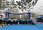 800 Peserta Ramaikan Fun Run Hari Bhayangkara di Pelalawan