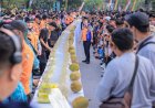Festival Kue Talam Ketan Durian Pekanbaru Pecahkan Rekor MURI, Ditetapkan Terpanjang di Dunia