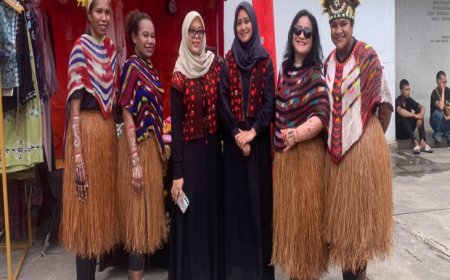 Batik Serunai Kampar Curi Perhatian di Gema Pemuda Jakarta 2026