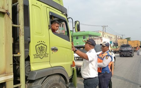 Dishub Pekanbaru Perluas Razia Truk ODOL, Pelanggar Terancam Tilang di Berbagai Titik Kota