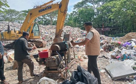 Pupuk Organik dari Sampah TPA Buantan Besar Berpotensi Buka Lapangan Kerja Baru di Siak