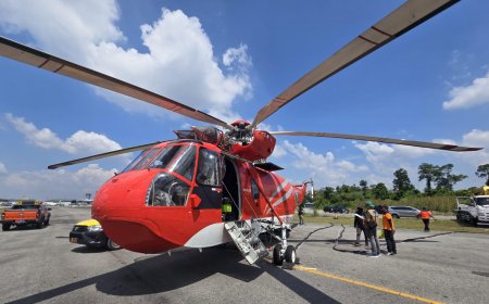 BNPB Kirim Helikopter Pengganti ke Riau, Kekuatan Pemadaman Karhutla Tetap Terjaga