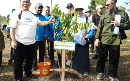 Pemprov Riau Siapkan Stadion Utama Jadi Paru-Paru Kota, 1.000 Pohon Akan Ditanam