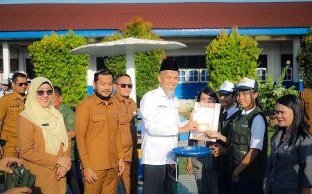 100 Pelajar Dumai Resmi Jadi Relawan Kebersihan Sekolah, Sampah Plastik Bisa Jadi Tabungan