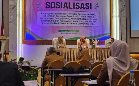 Kasus Kekerasan Perempuan dan Anak di Riau Kembali Naik pada 2025, Capai 268 Kasus