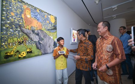 Seni Lukis Bantu Bentuk Karakter dan Kesejahteraan Psikologis Anak