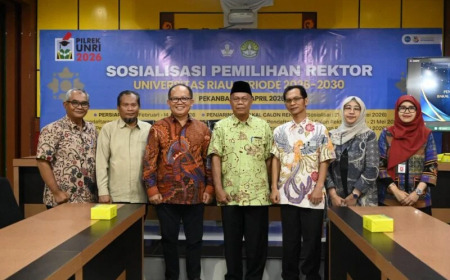 Delapan Kandidat Lolos Seleksi Administrasi Pemilihan Rektor Unri