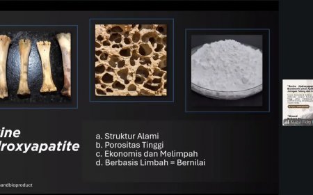 BRIN Kembangkan Biomaterial dari Limbah Tulang Sapi, Berpotensi Jadi Bahan Implan Medis dan Regenerasi Tulang