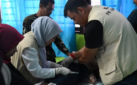 Milad ke-25 FK Unri Hadirkan Layanan Kesehatan Gratis di Dumai