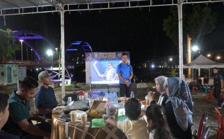 Nobar Piala Dunia 2026 di Bangkinang Dongkrak UMKM, Ribuan Warga Kampar Saksikan Spanyol Kalahkan Arab Saudi 4-0